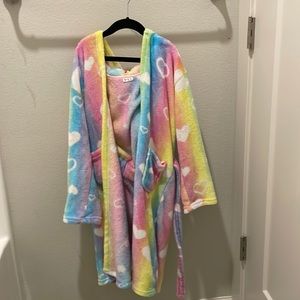kids unicorn robe